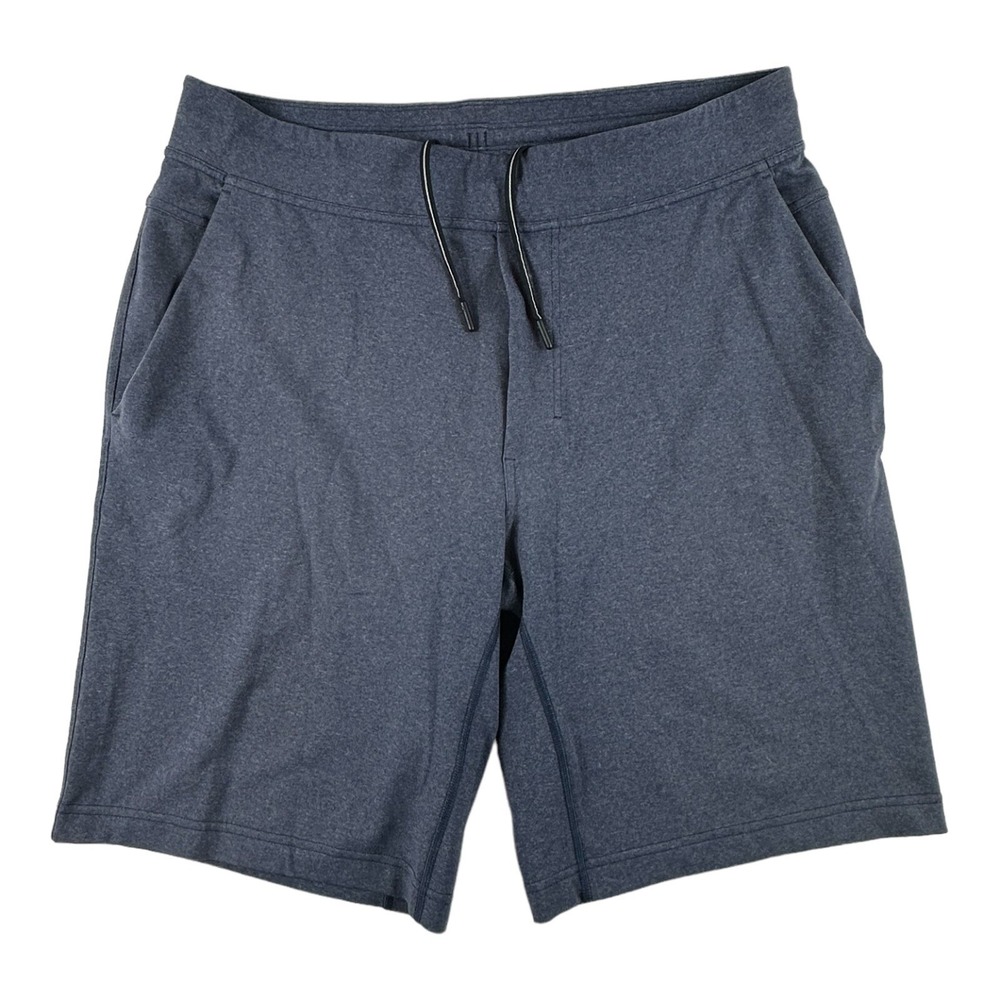 Lululemon Mens Blue Performance Drawstring Athletic Shorts Size XL